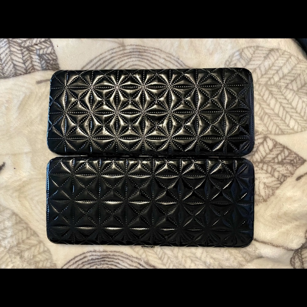 2/1 Faux leather wallets